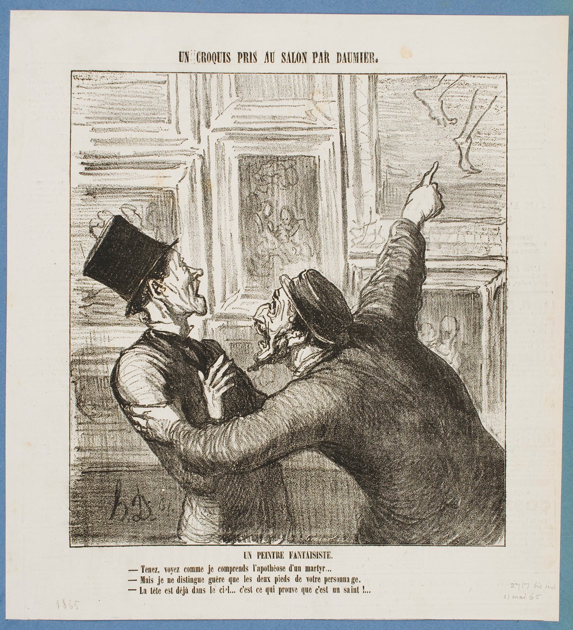 Album tisků od Honoré Daumiera a po něm od Honoré Daumier