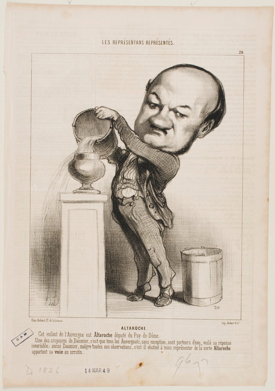 Altaroche od Honoré Daumier