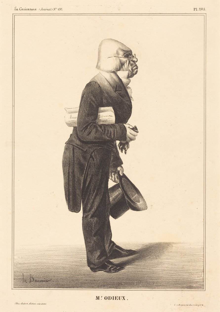 Antoine Odier od Honoré Daumier