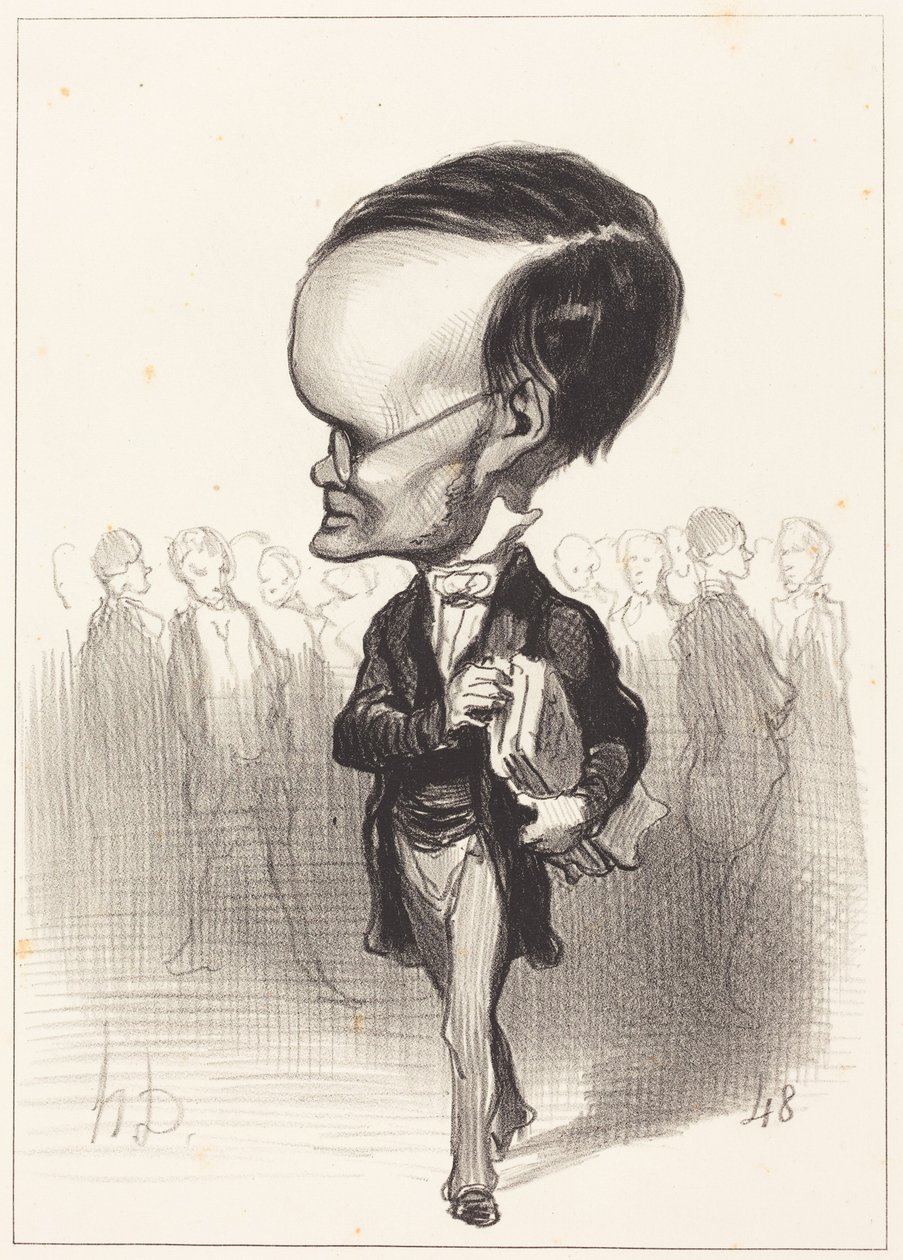 Arm. Jacques Lherbette od Honoré Daumier