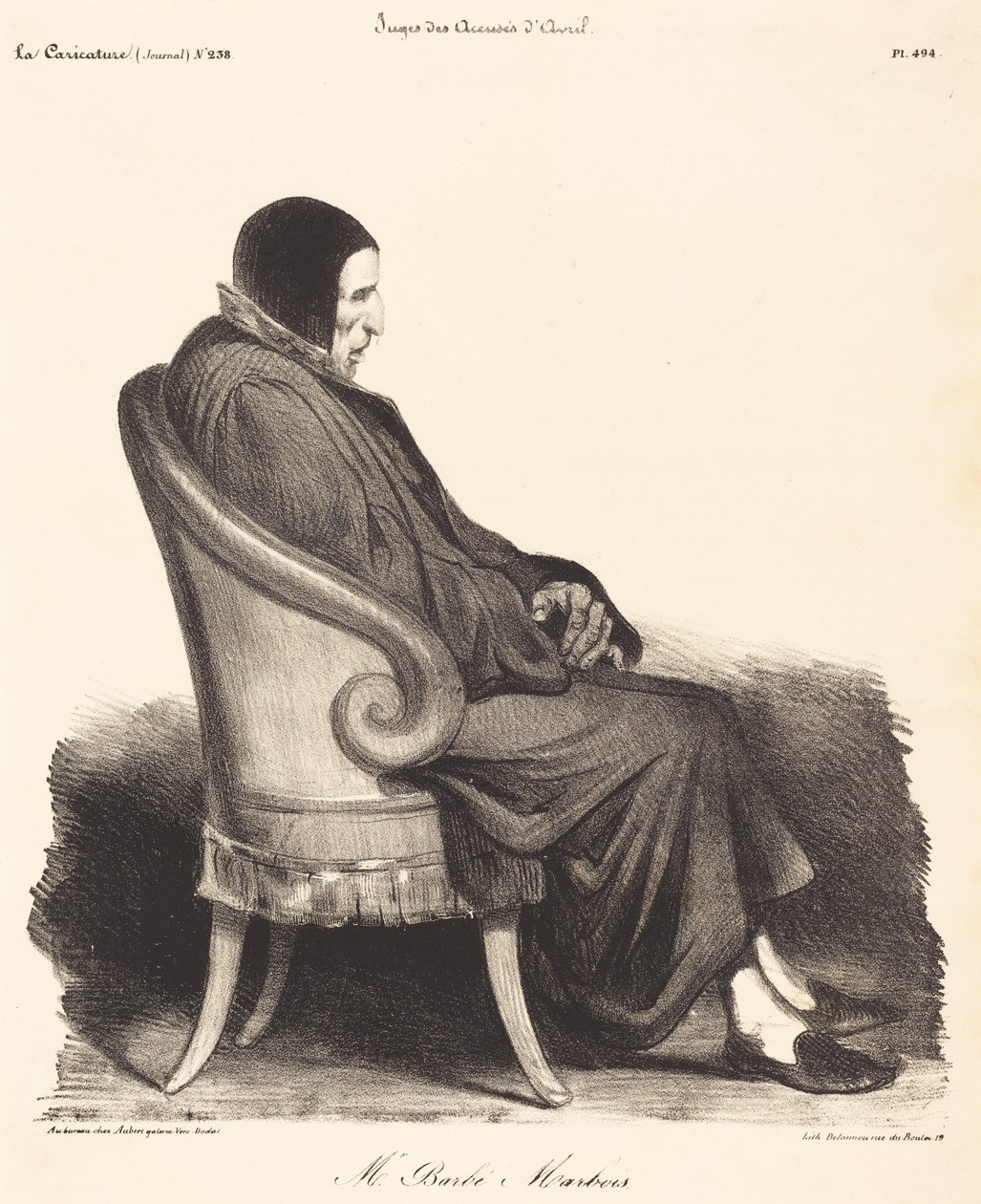 Barbé-Marbois od Honoré Daumier