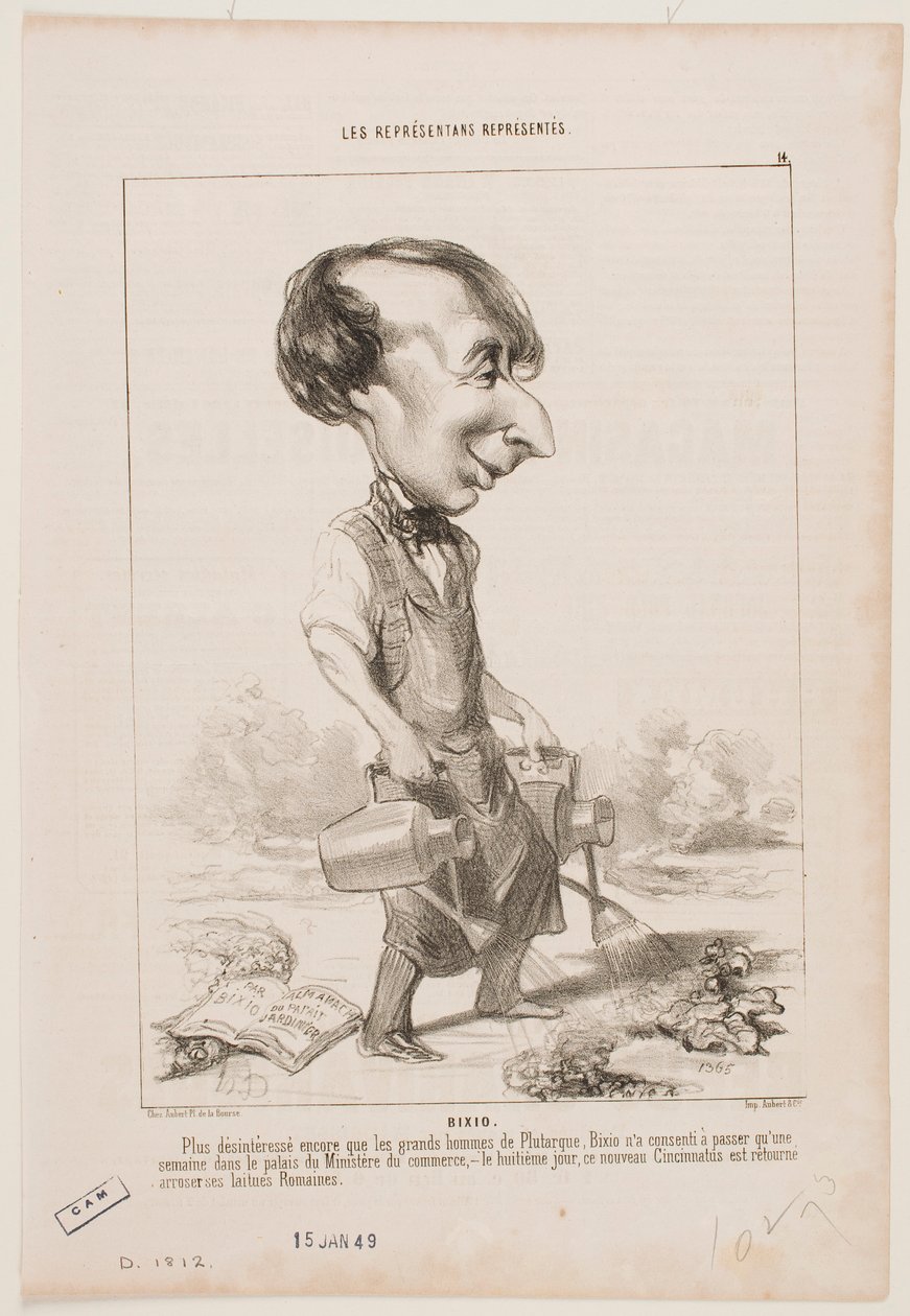 Bixio od Honoré Daumier