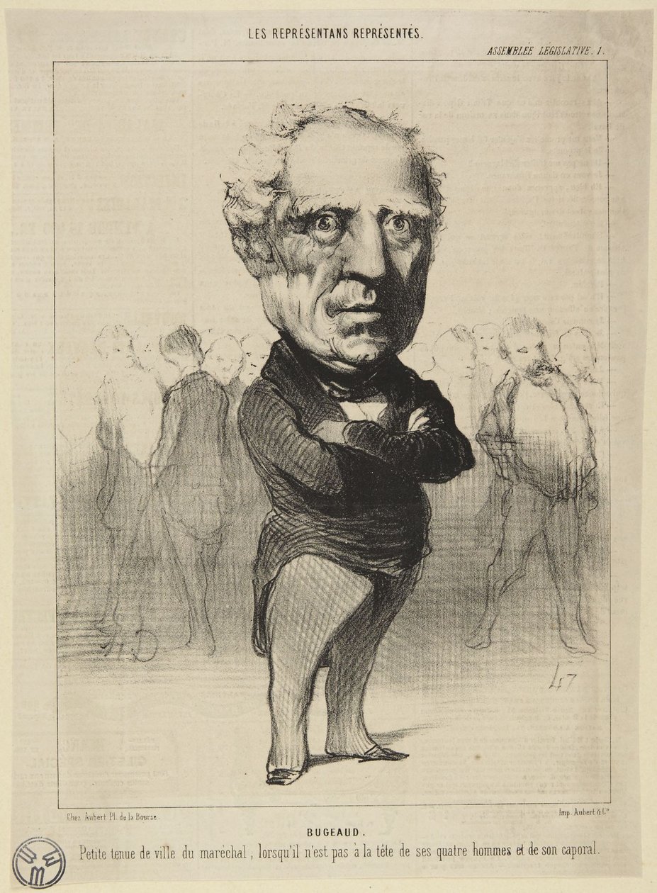 „Bugeaud“ od Honoré Daumier