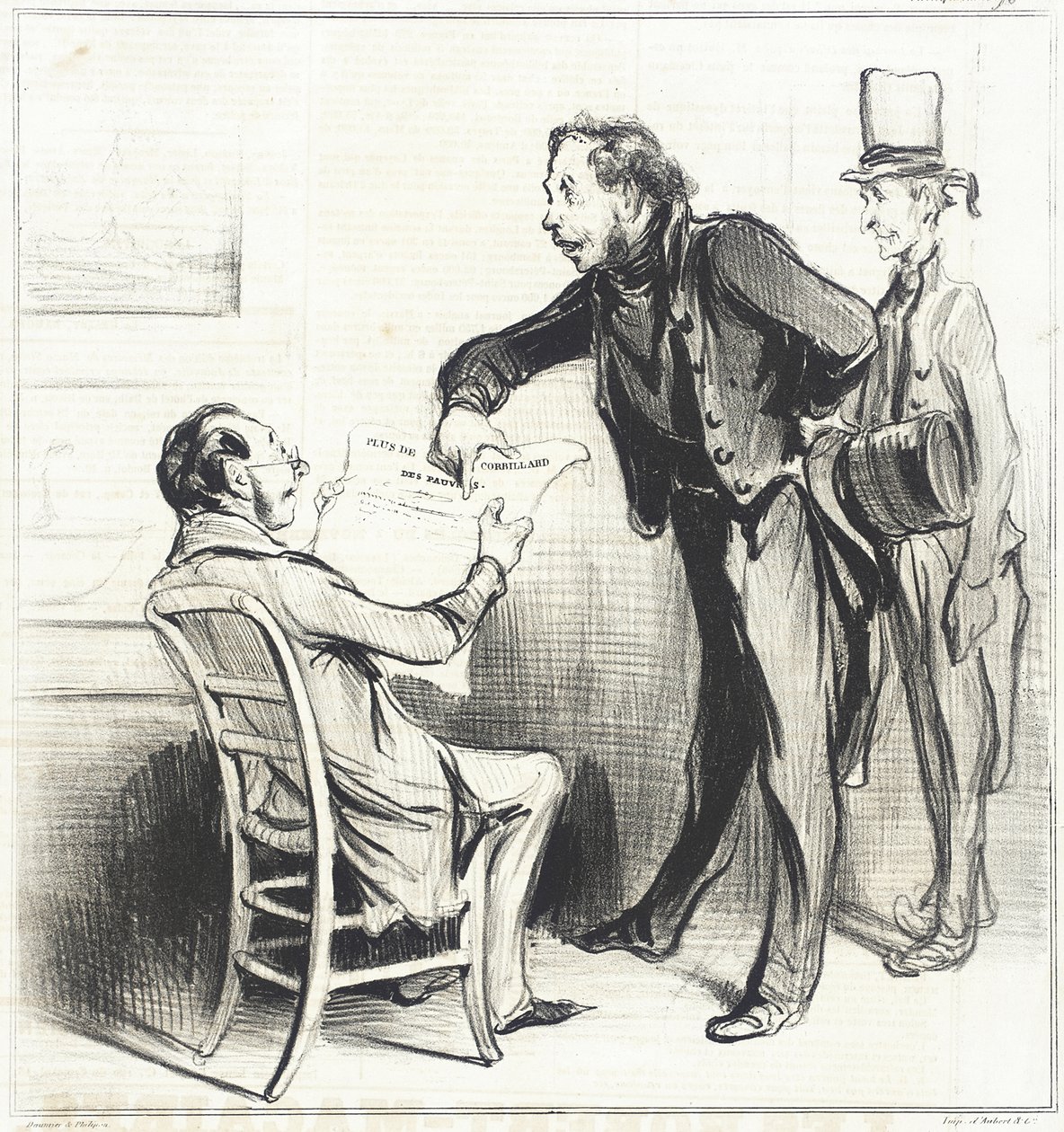 Caricaturana (série tisků) od Honoré Daumier