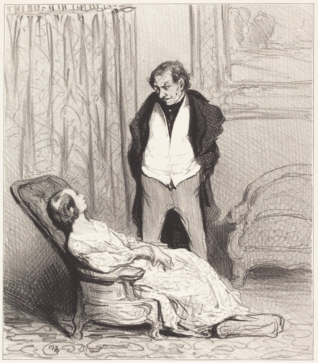 Krabice mrkve od Honoré Daumier