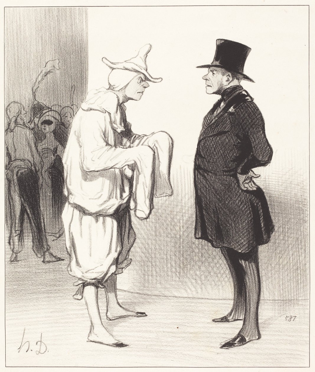 Outfielderova mrkev od Honoré Daumier