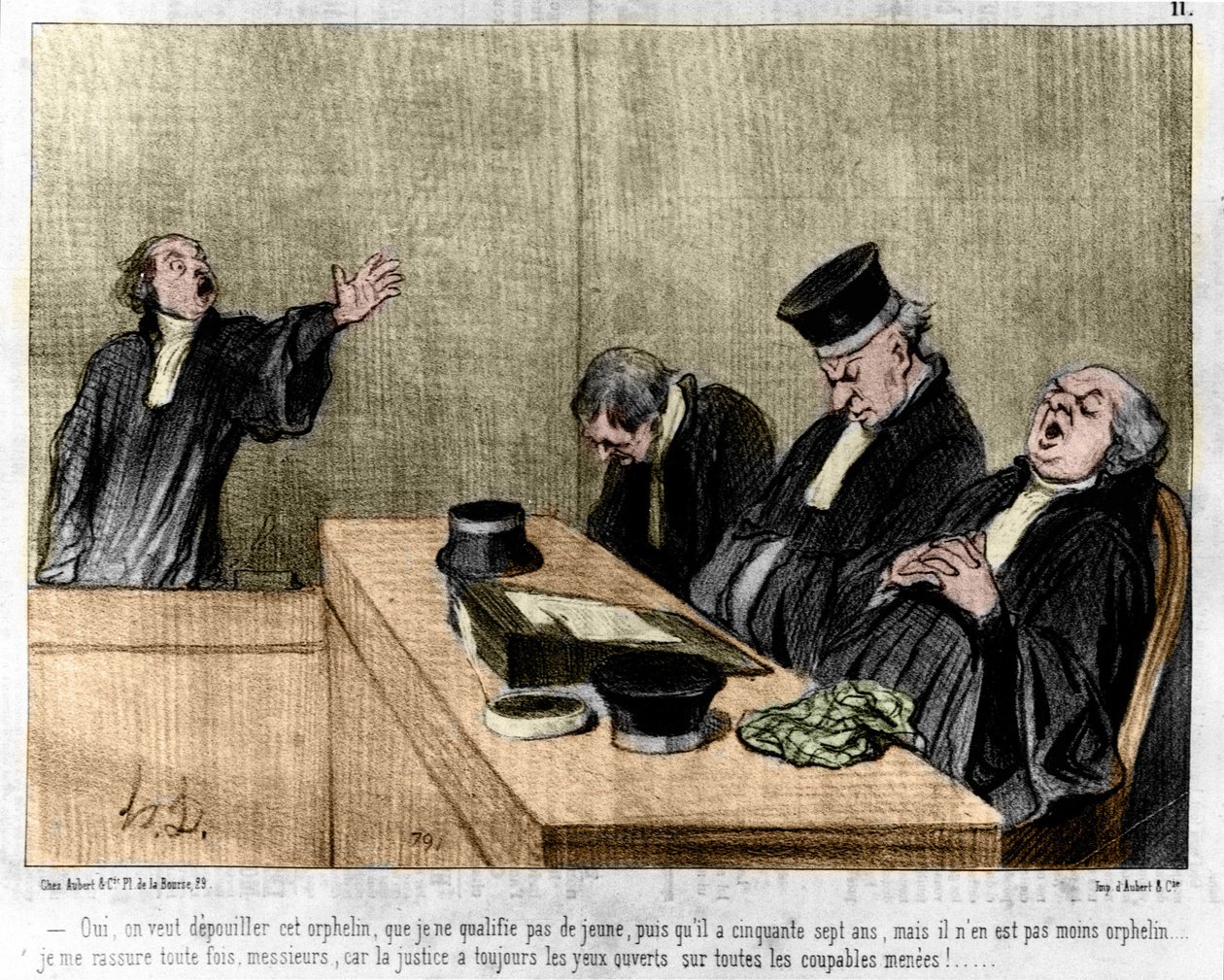 Závěsný od Honoré Daumier