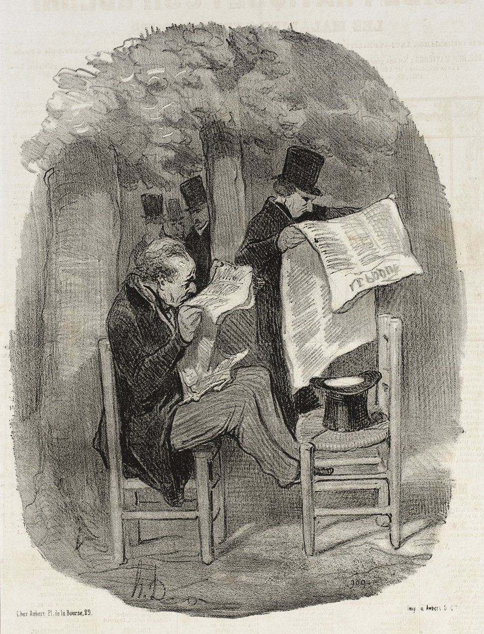 To, co si měšťané zvykli nazývat malou zábavou od Honoré Daumier