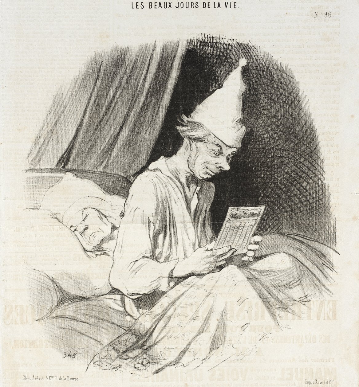 Je to opravdu dnes, 28. července, svatá Anna... od Honoré Daumier