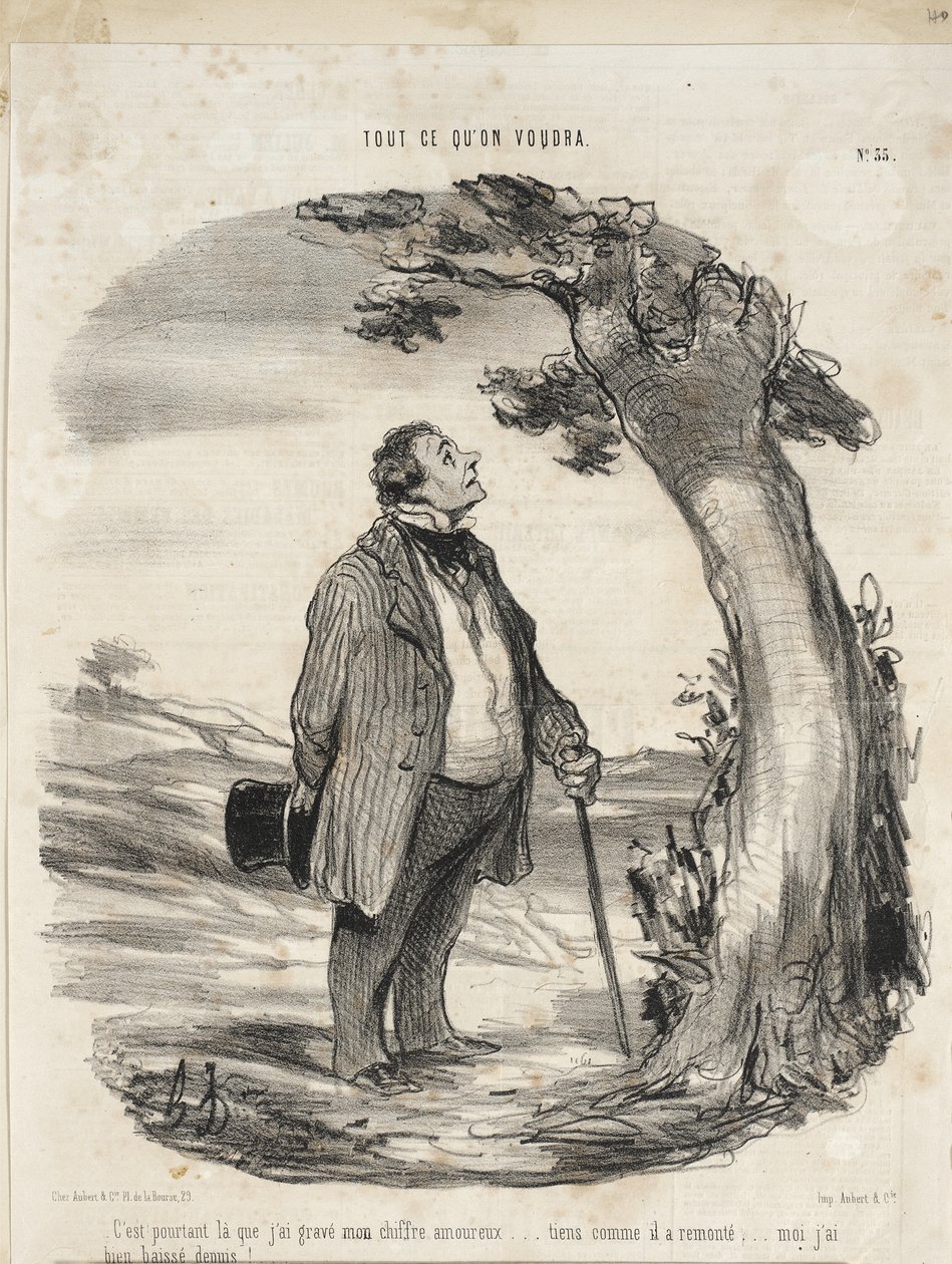 Vždyť právě tam jsem vyryl svou značku... od Honoré Daumier