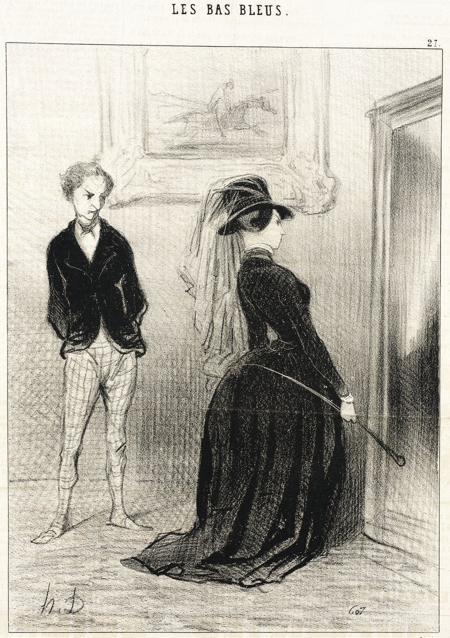 To je zvláštní, teď už mě nenapadají žádné nápady... od Honoré Daumier