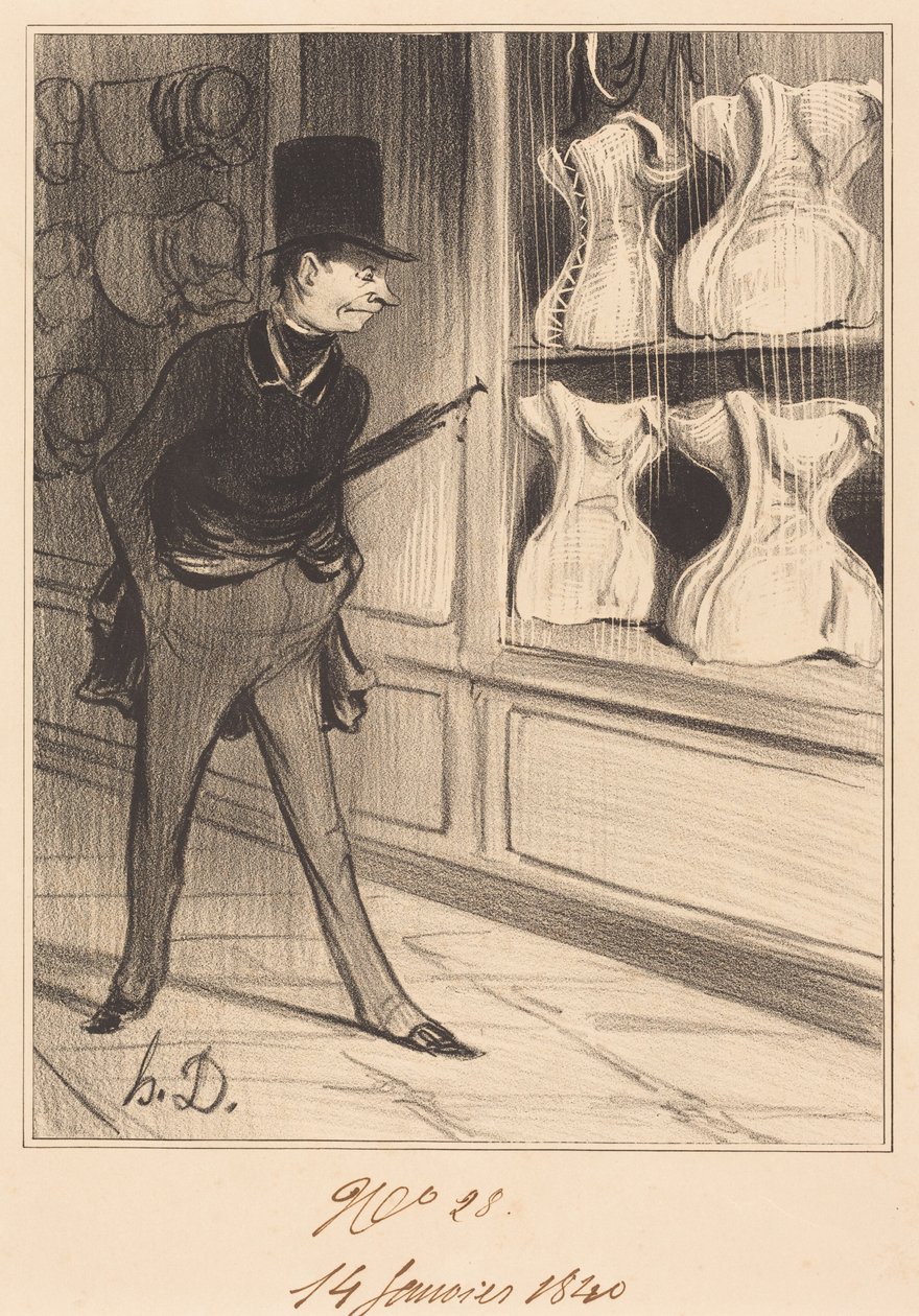 To je jedinečné! Vzal jsem čtyři velikosti... od Honoré Daumier