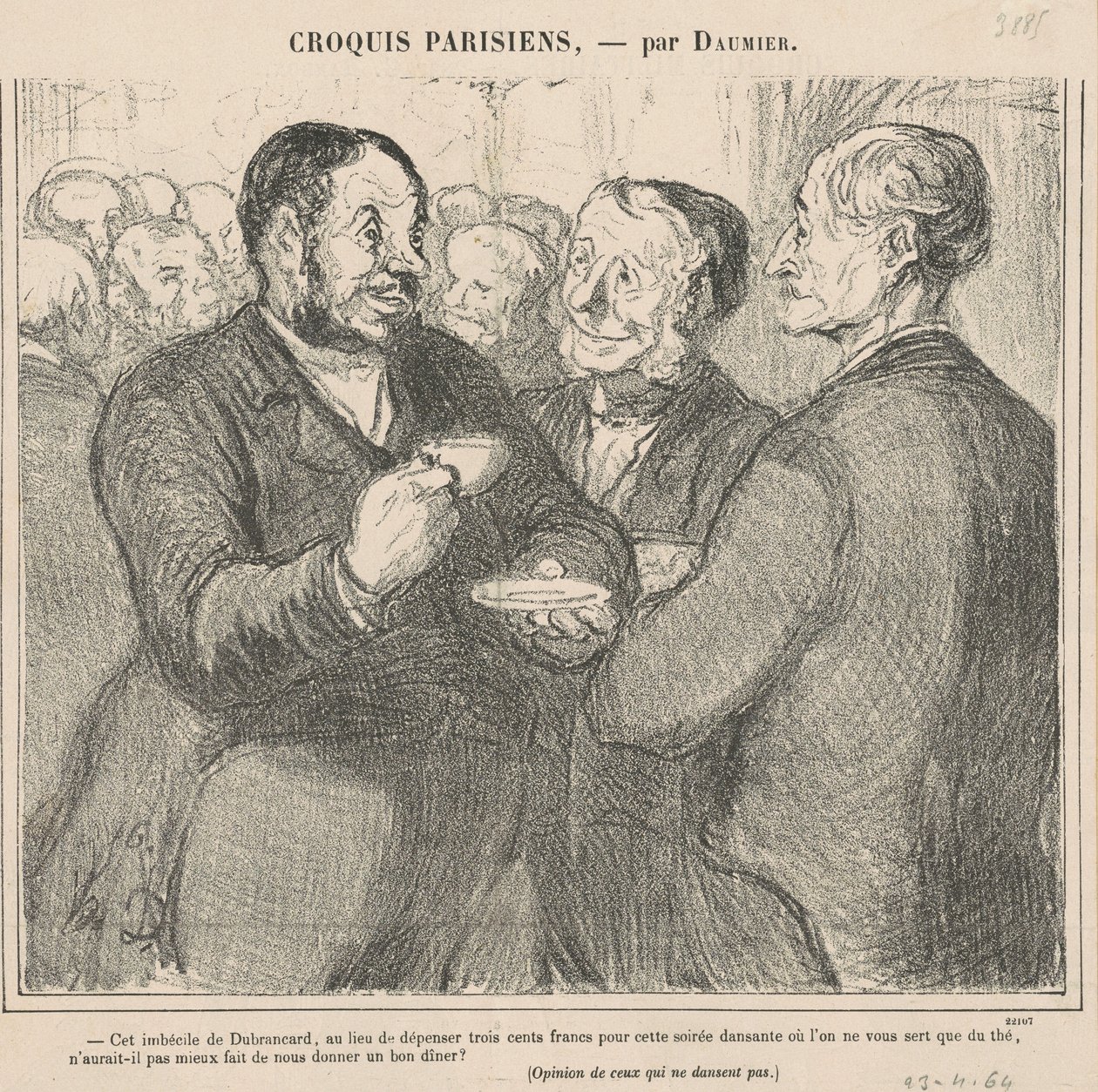 Ten hloupý dubrancart... od Honoré Daumier