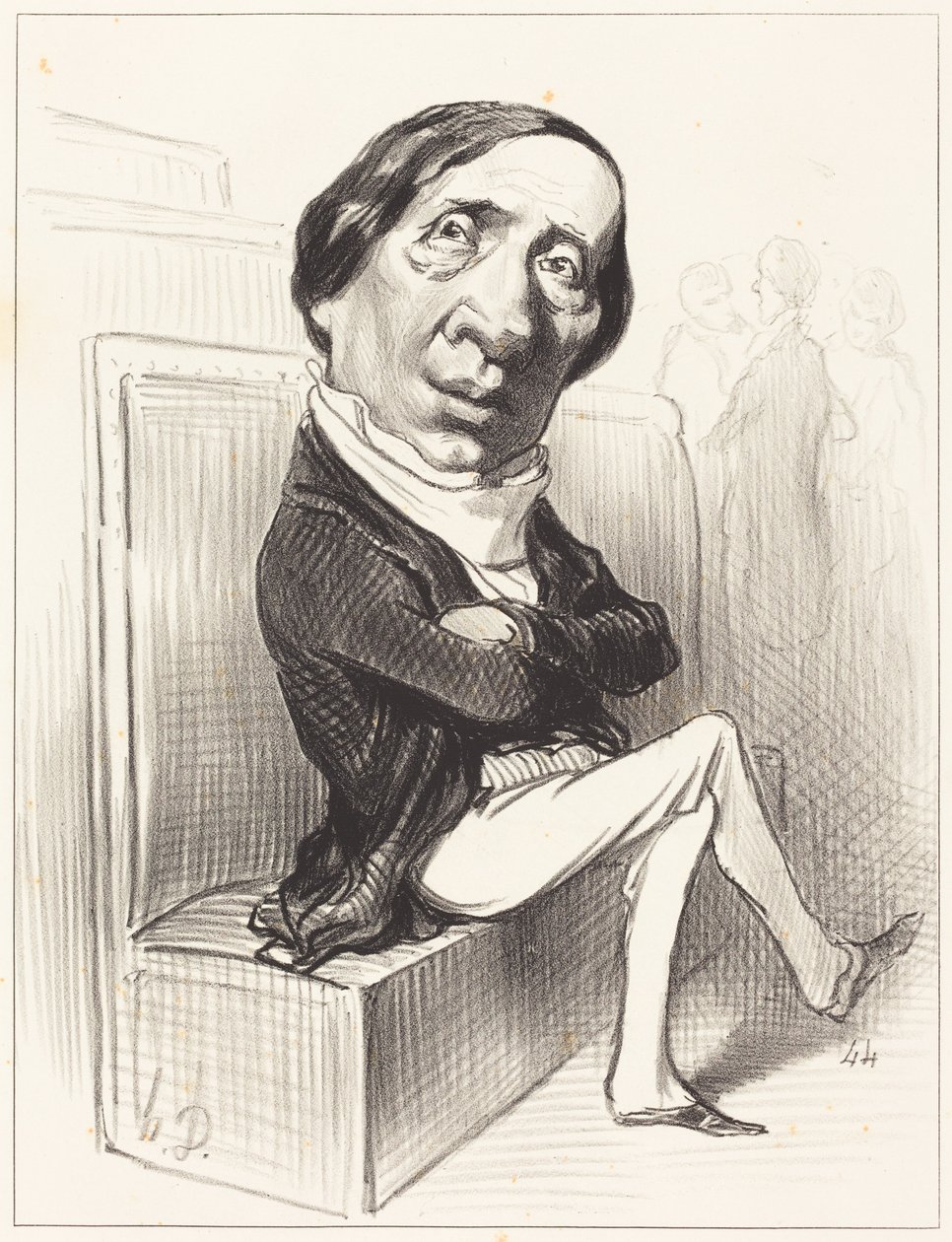 Charles Dupin od Honoré Daumier
