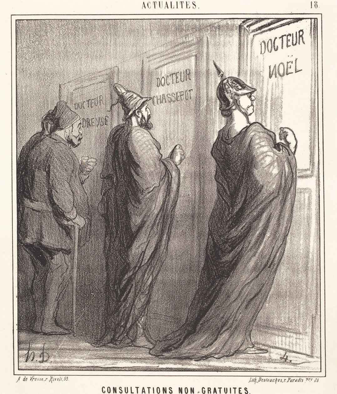 Konzultace nejsou zdarma od Honoré Daumier