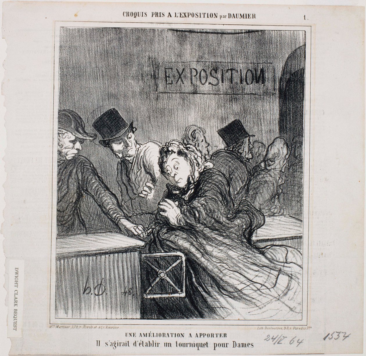 Skici z výstavy: Zlepšení, které je třeba provést od Honoré Daumier
