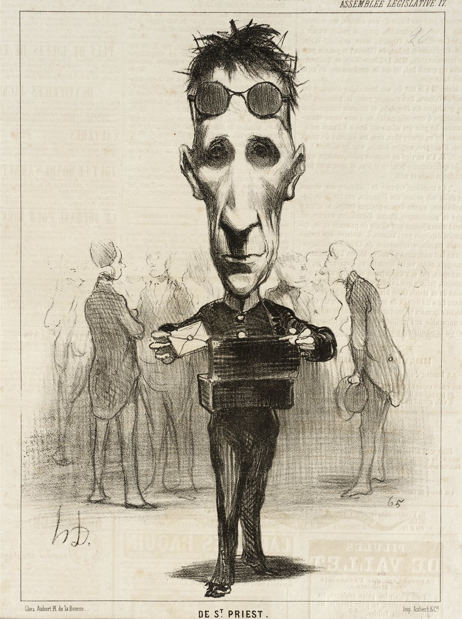 De St. Priest od Honoré Daumier