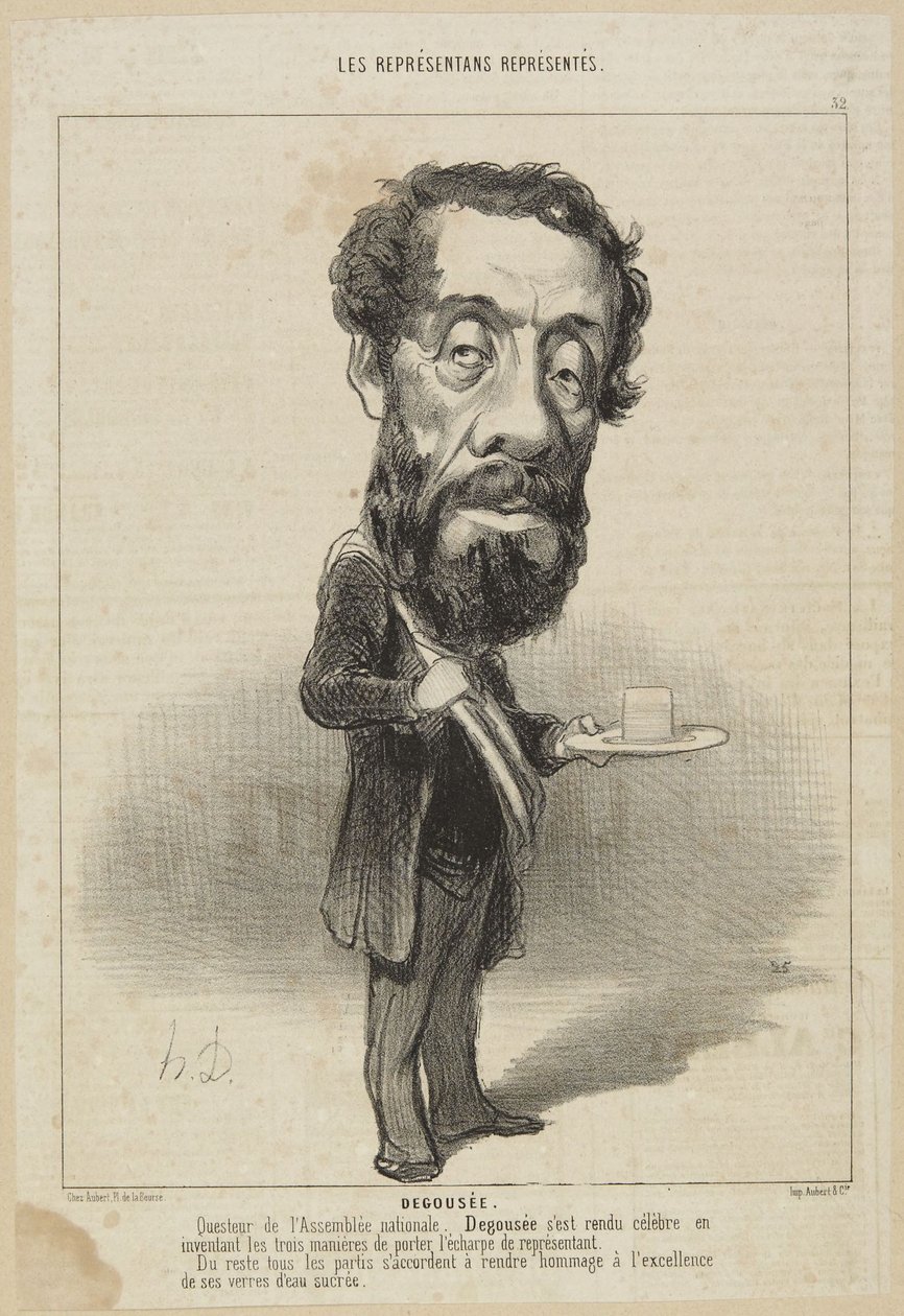 Dégoussé od Honoré Daumier