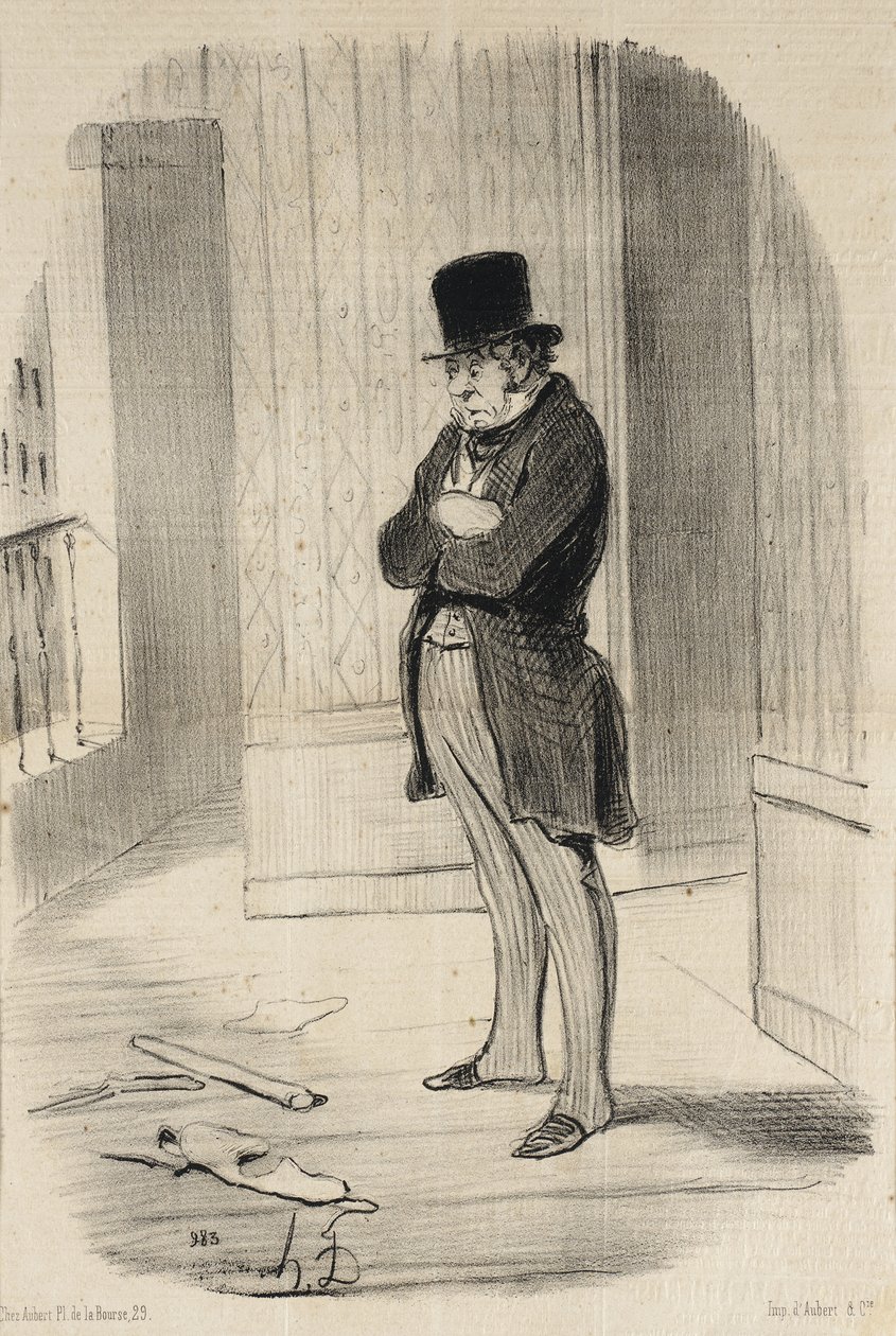 Přestěhováno!... od Honoré Daumier
