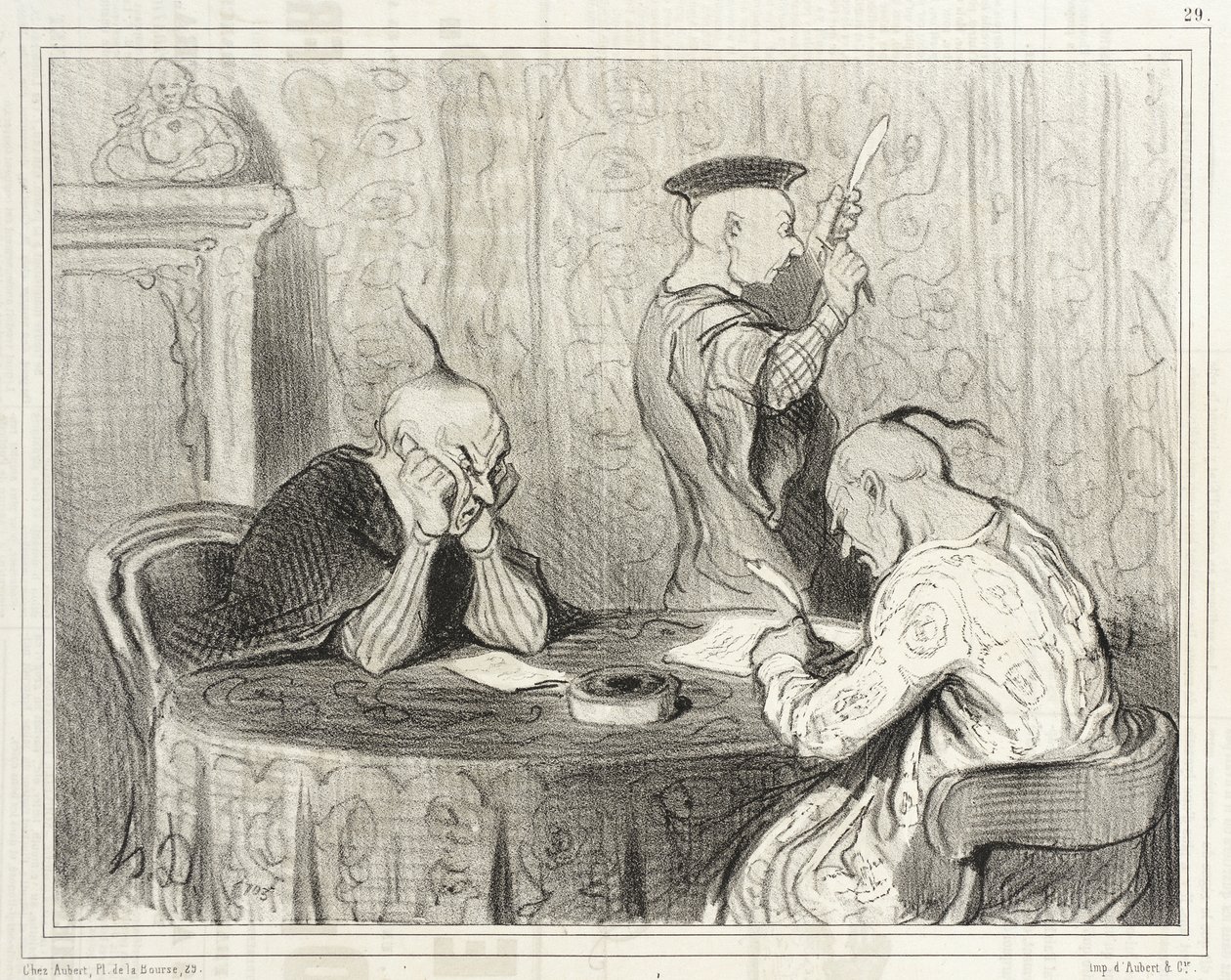 Lehkovážní autoři od Honoré Daumier