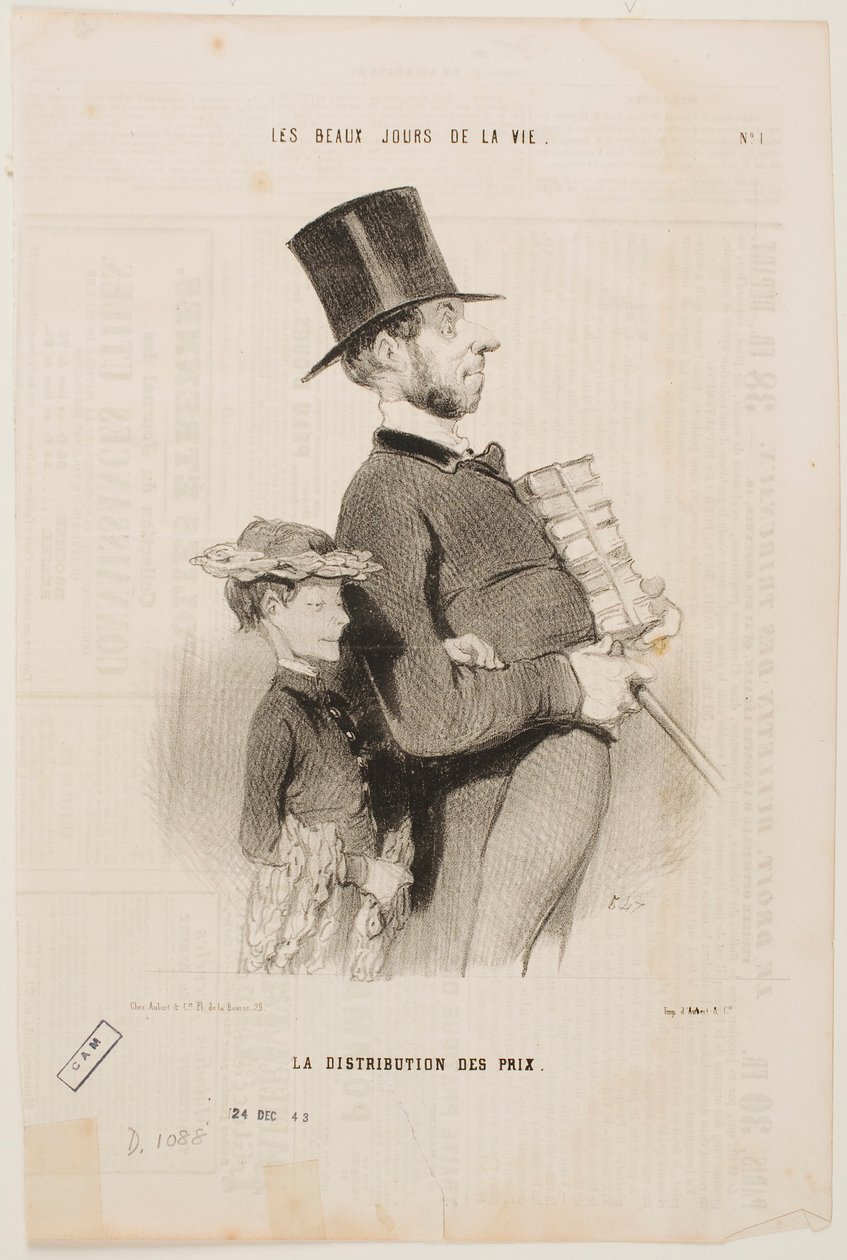 Rozdělování cen od Honoré Daumier