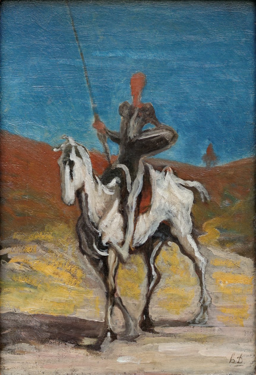 Don Quijote a Sancho Panza od Honoré Daumier