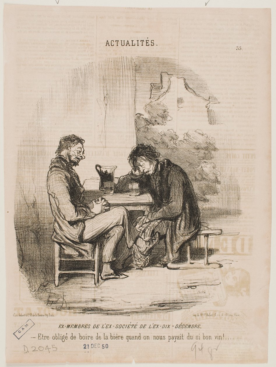 Bývalí členové od Honoré Daumier