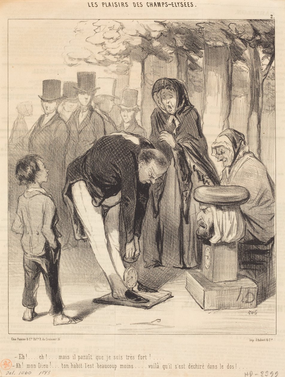 No!... No!... ale prý... od Honoré Daumier