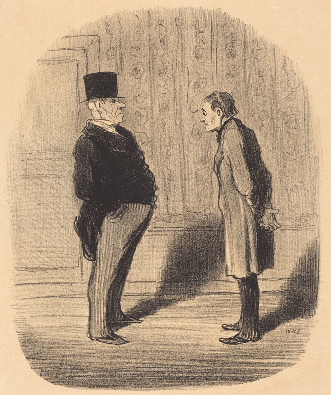 No tak, pane, a moje tři podmínky... od Honoré Daumier