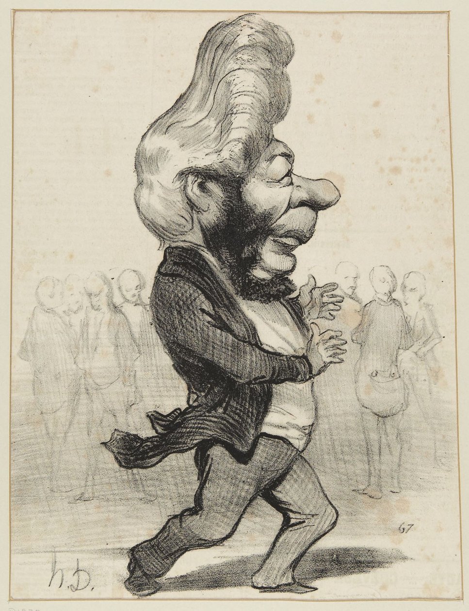 „Ferdinand Favre“ od Honoré Daumier