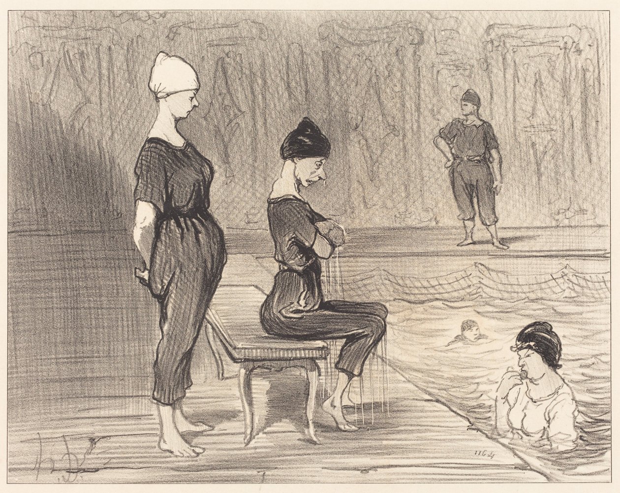 Všechny tvořící krásnější polovinu... od Honoré Daumier