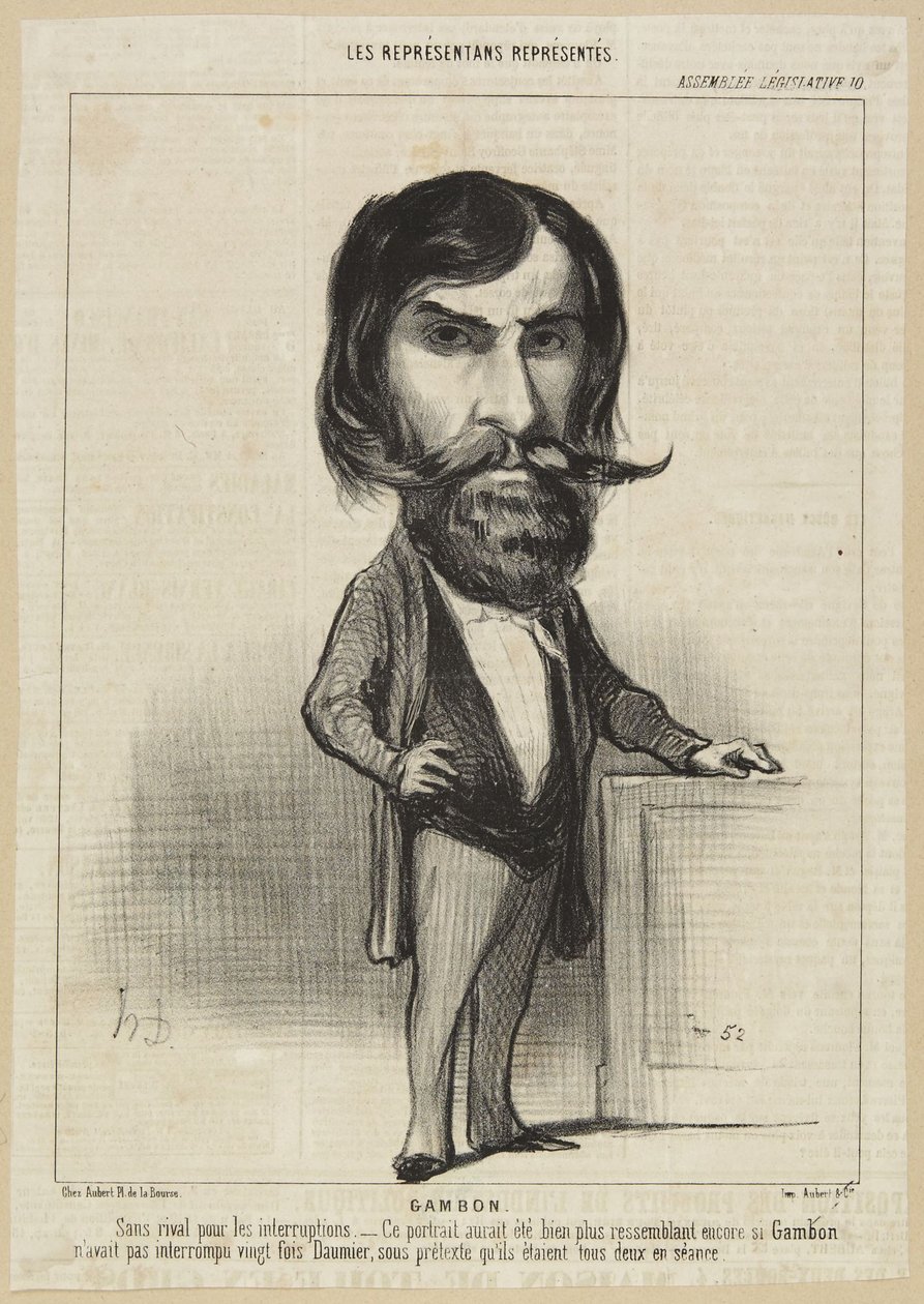 Gambon od Honoré Daumier