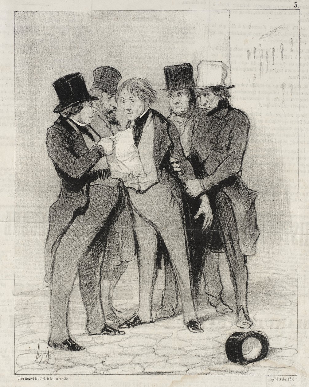 Zvěř, kterou lze lovit ve všech ročních obdobích od Honoré Daumier
