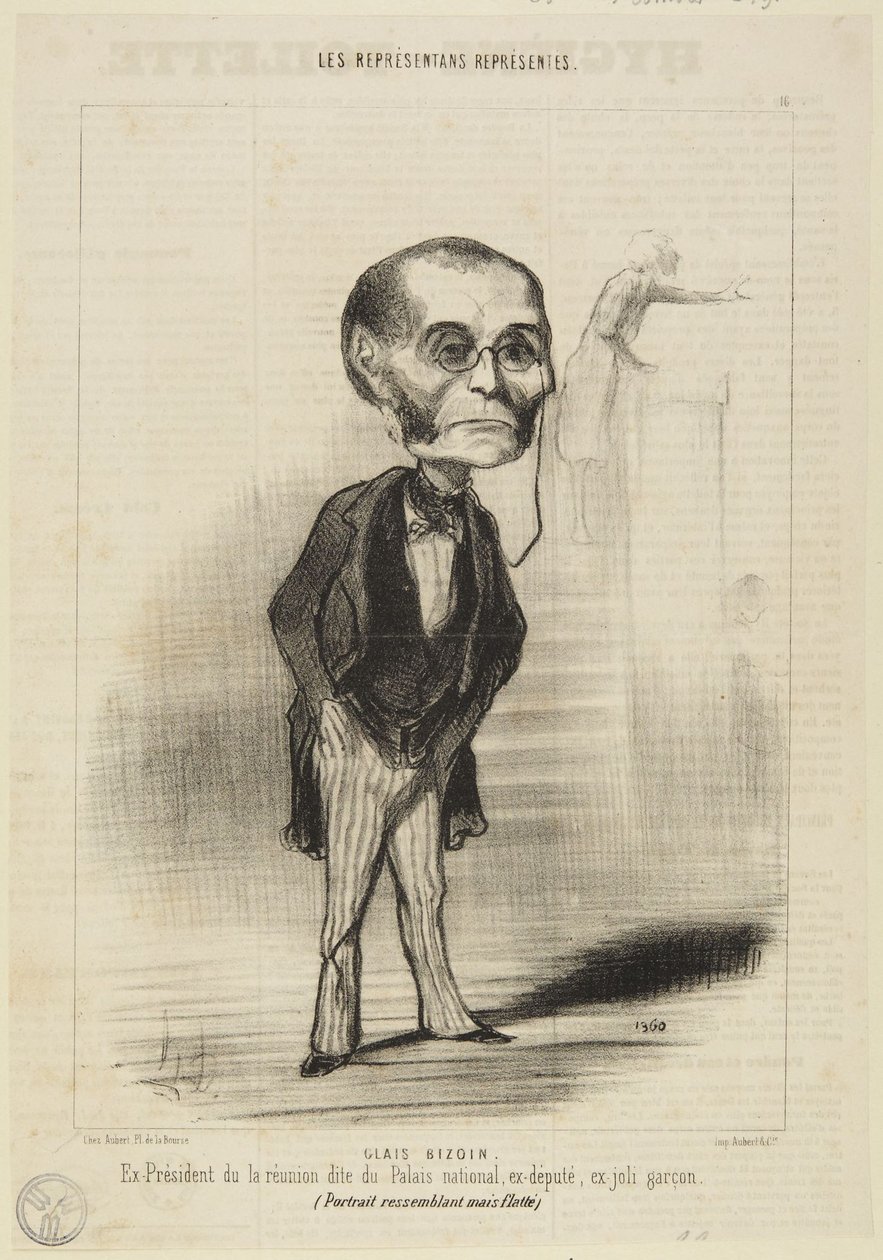 „Glais Bizoin“ od Honoré Daumier