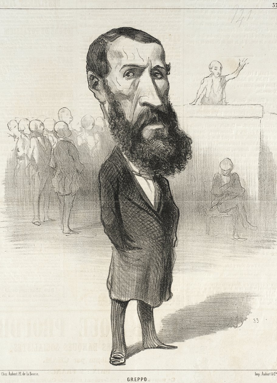 Greppo od Honoré Daumier