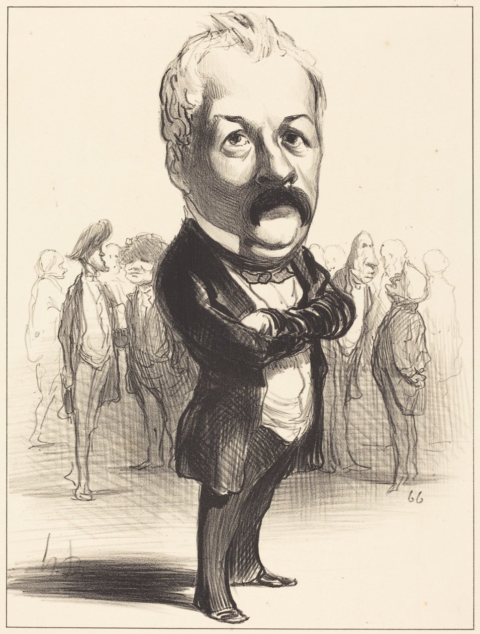 Gustave Sautayra od Honoré Daumier