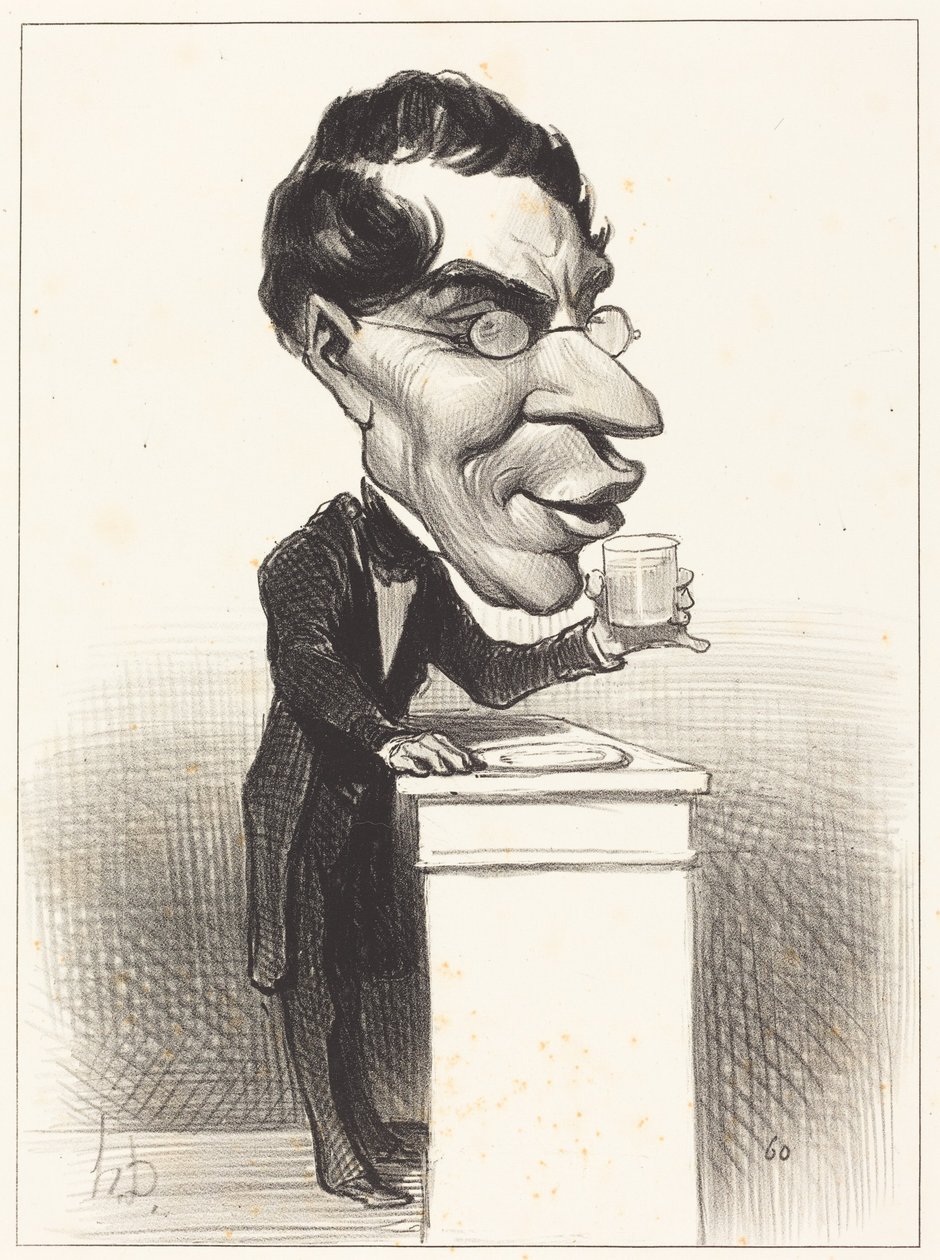 J. V. Augustin Corne od Honoré Daumier