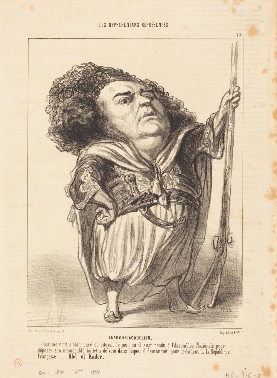 Henri de Larochejacquelein od Honoré Daumier