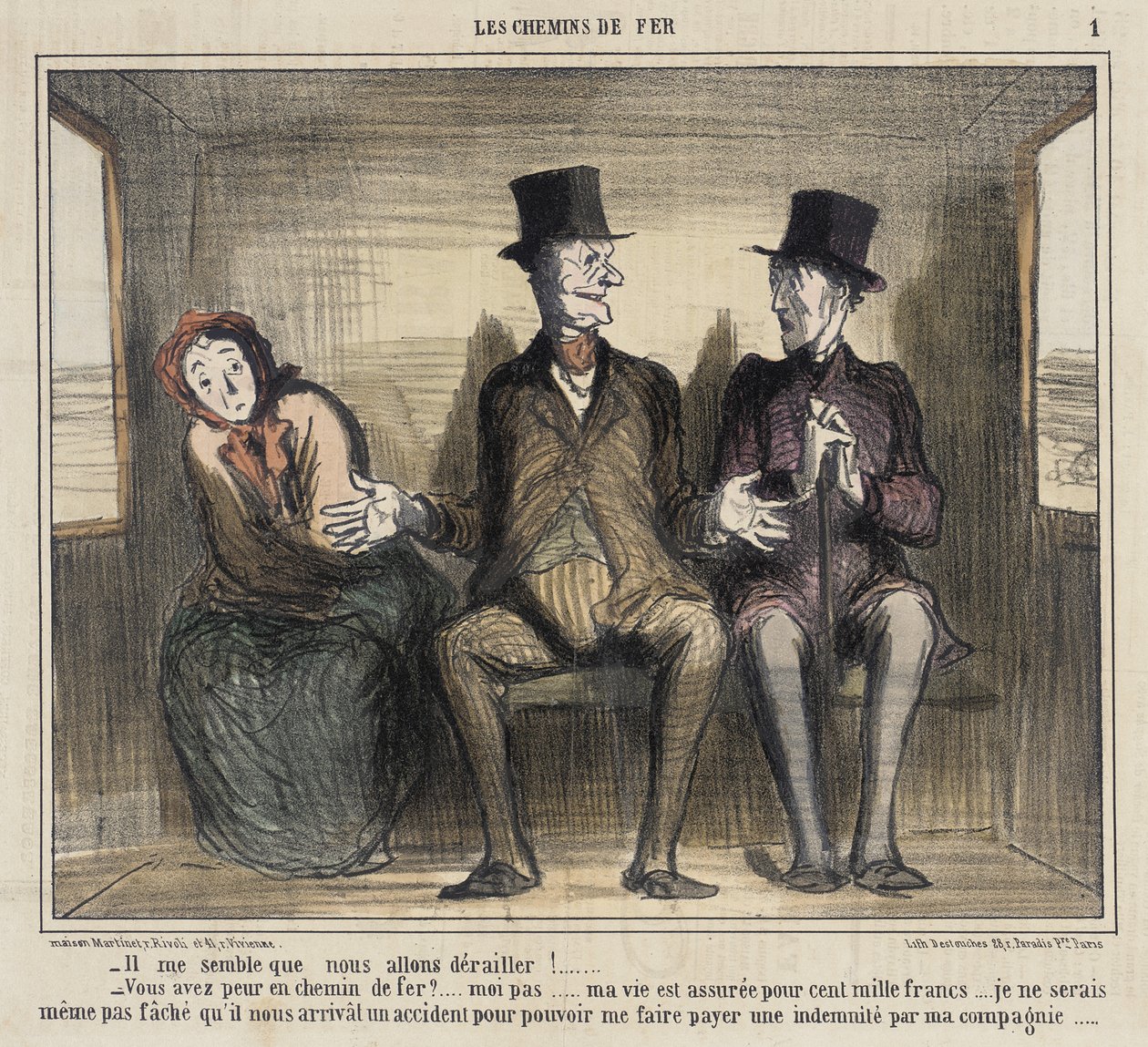 Mám dojem, že se nám to vymyká z rukou... od Honoré Daumier