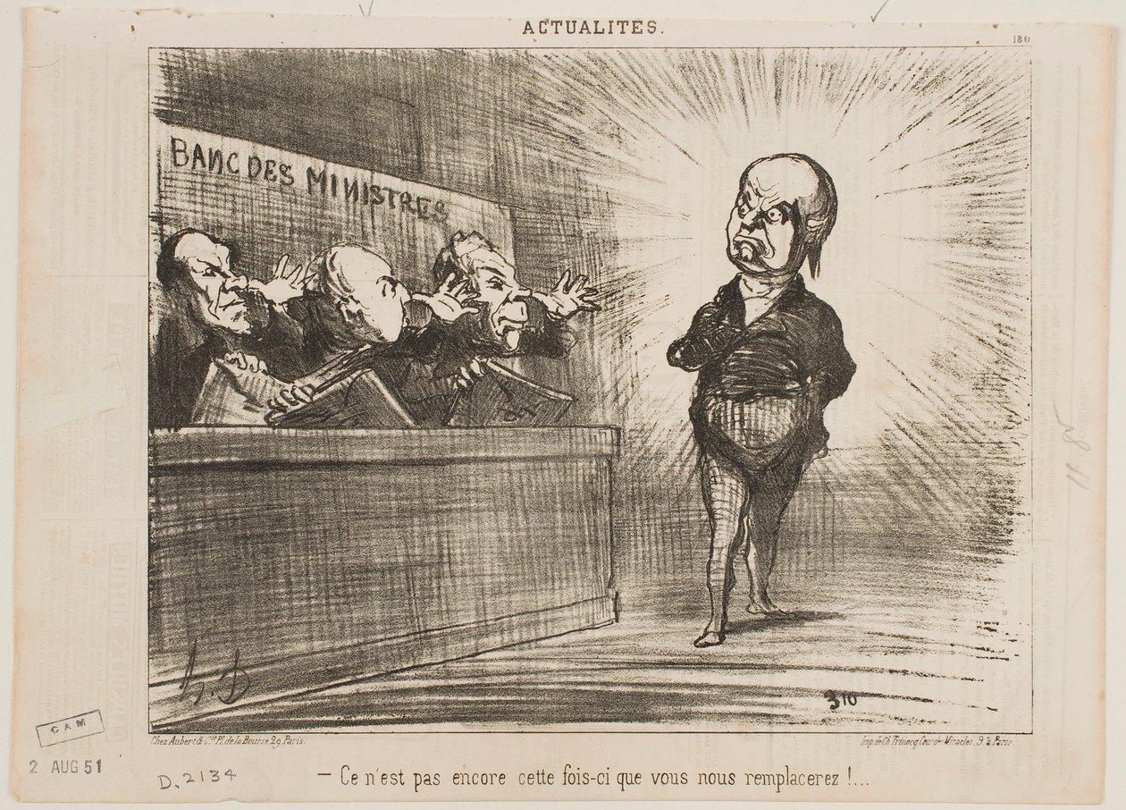 Ještě není na vás, abyste nás nahradili. od Honoré Daumier