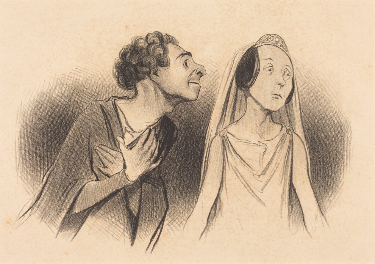 Odcházím zamilovanější než... kdykoli... od Honoré Daumier