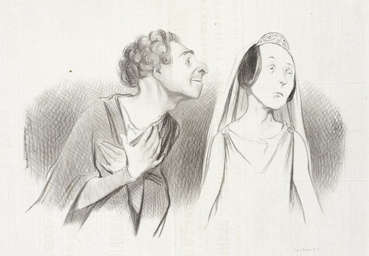 Odcházím zamilovanější než... kdykoli... od Honoré Daumier