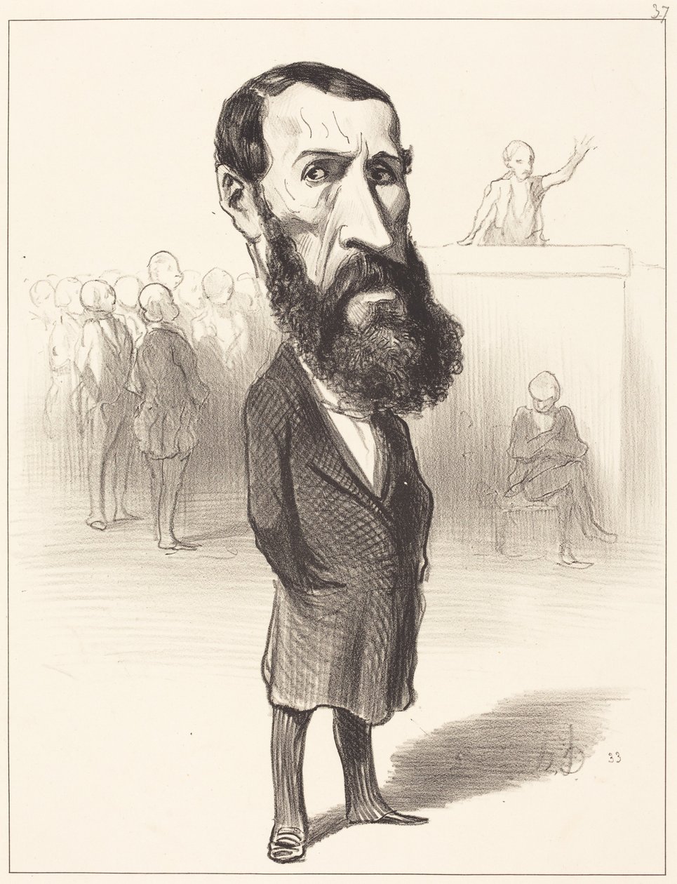 Jean-Louis Greppo od Honoré Daumier