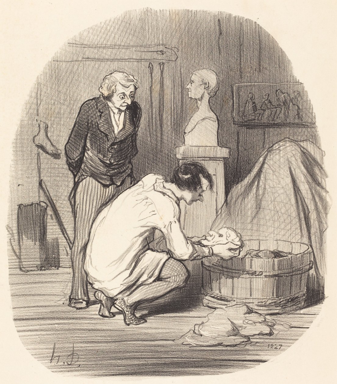 Umělec – to je ono!... od Honoré Daumier