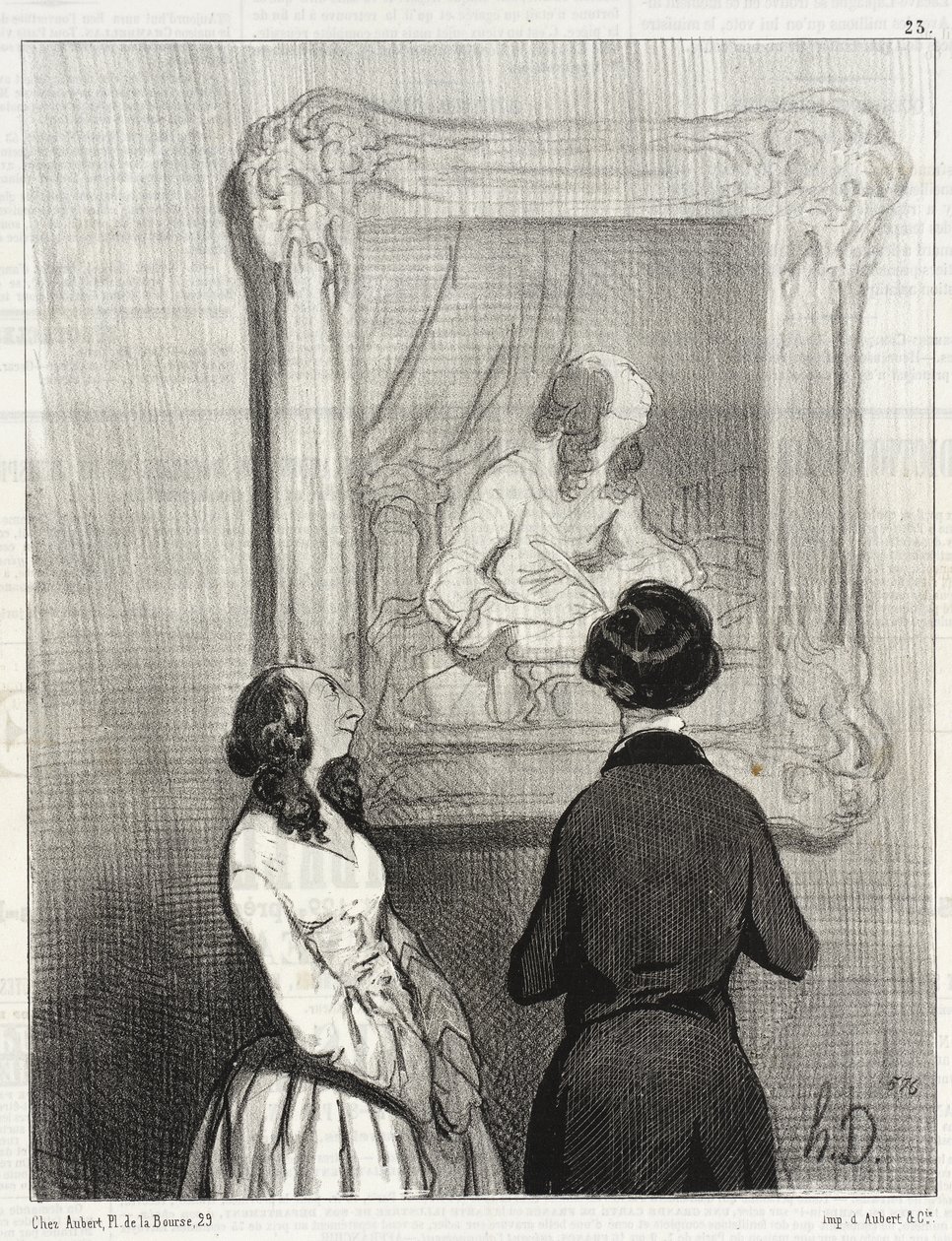 „Umělec mě zachytil ve chvíli, kdy píšu...“ od Honoré Daumier
