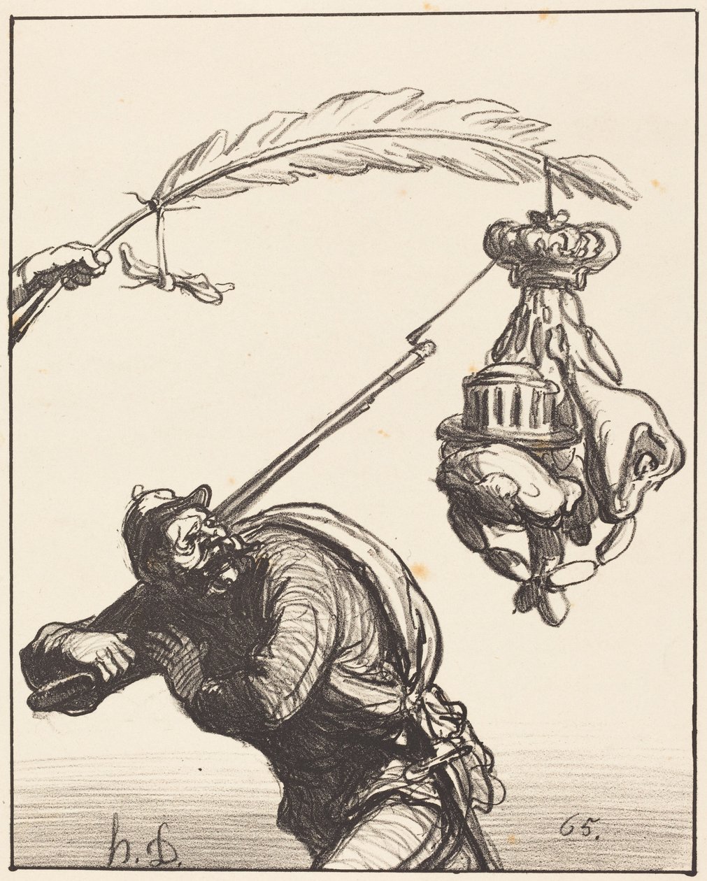 Mír za každou cenu od Honoré Daumier