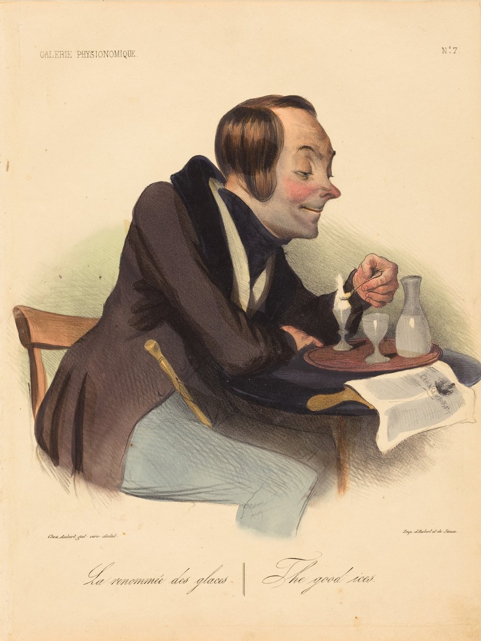 Sláva zmrzliny od Honoré Daumier