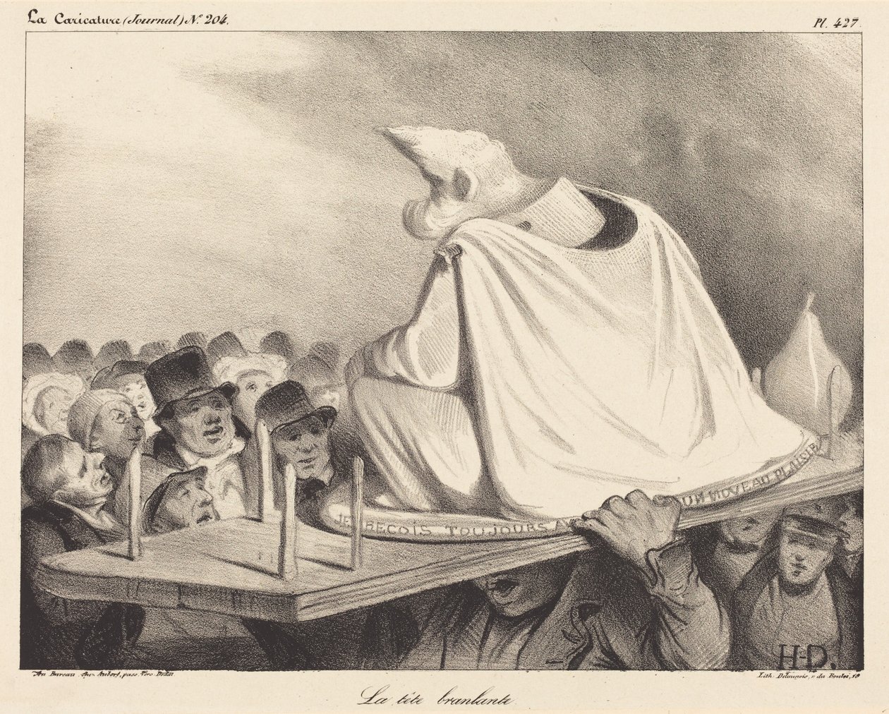 Vratká hlava od Honoré Daumier