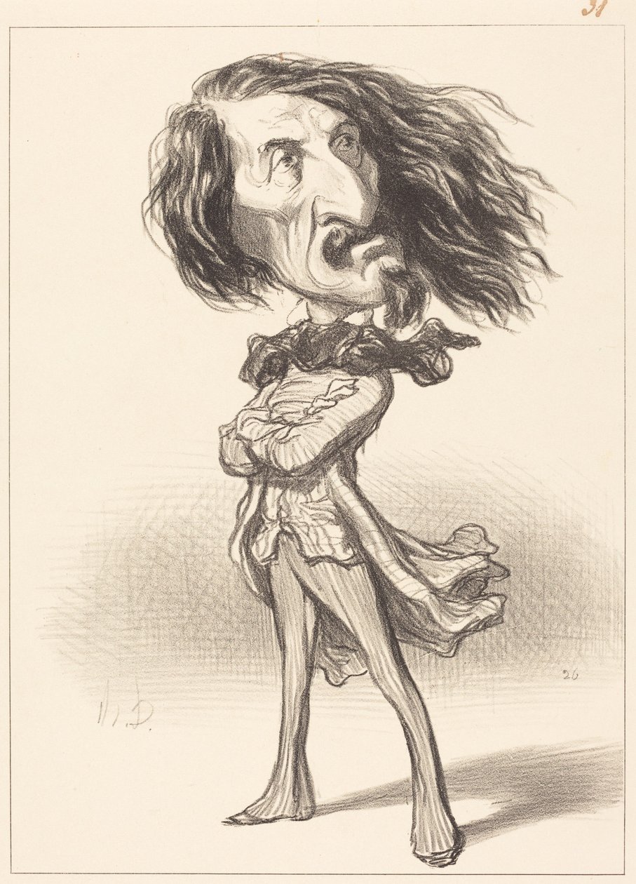 Lagrange od Honoré Daumier