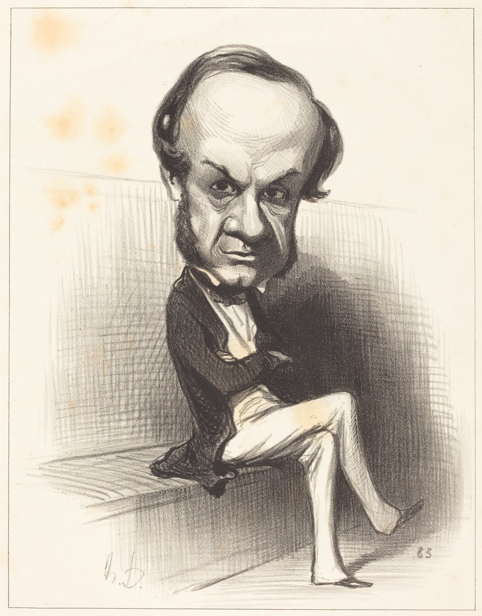 Lannes, vévoda z Montebella od Honoré Daumier
